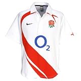 England Supporters Home Rugby Shirt 2007/09 - Short Sleeve - XXL 48/127cm