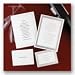 All That Shimmers Wedding Invitation - Pearl Border