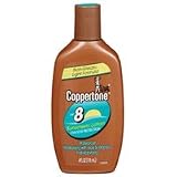 Coppertone Waterproof UVA/UVB Protection Sunscreen Lotion, SPF 8 - 4 Oz