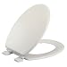 Abattant WC en bois - blanc