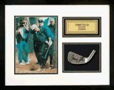 Tommy Tolles Autographed Golf Club Head with 8 x 10 Framed Photograph from Pro Tour Memorabilia