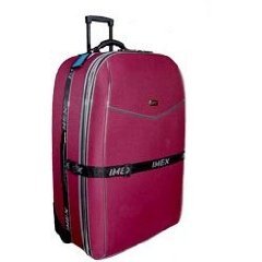 XXL - Trolley-Koffer 85cm, 130/170 Liter, Dehnfalte * ROT *