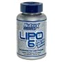 Lipo 6 Ephedra Free - Natural Advanced Fat Loss Version with Herbal ingredients, 120 caps., (Nutrex Research)