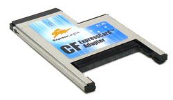 DATAFAB ExpressCard To CompactFlash I II Card Adapter