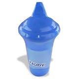 NubyNoSpillCupWithReversibleValve,ColorsMayVary,9Ounce