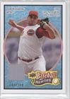 2008 Upper Deck Heroes Jersey Light Blue #49 - Aaron Harang/200
