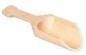 Set of 6 Eco Friendly Natural Wood 4-1/2" Scoop Wedding Favors or Dessert / Candy Scoops