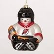 New Jersey Devils 5.5" Glass Snowflake Hockey Friends Holiday Tree Ornament - NHL Hockey