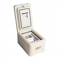 FireKing MV1000 MediaVault Insulated Key Lock Fire Safe, 74lbs, 11-5/8 x 17-1/2 x 10-1/2, White