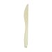 Solo HSAKX-0019 Impress Heavy Weight Polystyrene Knife, 7-1/2" Length x 89/128" Width, Champagne, Boxed (Case of1000)