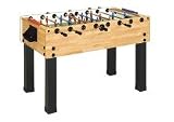 Garlando Butcher Block Finish Foosball Table w/ External Ball Box