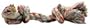 2 Knot Small Tug Rope Bone - Multi Color (5 inch)