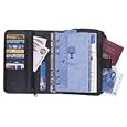 Collins Stirling Premium Leather Personal Organisers 2012- Black'