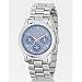 MICHAEL Michael Kors Ladies Light Blue Chronograph Watch with Stainless Steel Bracelet, 38 mm