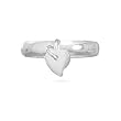 Toe Ring with Heart Charm