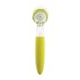 Chef'n 401-106-004 CleanGenuity Sudster Wand Brush with Soap Dispenser, Avocado