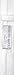 Vesuvio Napoli Narrow NeckTie Extra Skinny WHITE Color Men's Thin 1.5