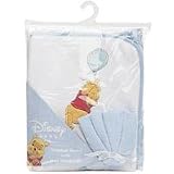 Winnie The Pooh Hooded Towel & Washcloth set - blue