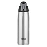 Thermos Vacuum Insulated 24 Ounce Stainless Steel Hydration Bottle, Stainless Steel