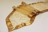 Wholesale wedding Embroidery RUNNER - Antique Gold