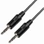 Cables Unlimited AUD-1100-25 3.5mm Male to Male Stereo Cable (25 Feet, Black)