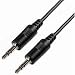 Cables Unlimited AUD-1100-25 3.5mm Male to Male Stereo Cable (25 Feet, Black)