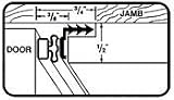 M-D PRODUCTS Magnetic Door Weatherstrip For Steel Doors, Biege Sold in packs of 6