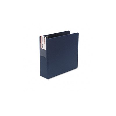 D-Ring Binder w/Label Holder, 3in Capacity Color: Royal Blue