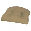Wicker Chair Cushion (Flax) (20" H x 18" W)