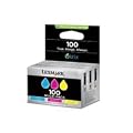 Lexmark 14N0849 100 Tintenpatronen dreifarbig 3er-Pack