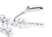 GOLF CLUB MIRROR W/HARDWARE -L CHROME DIE CAST MIRROR W/HRDW
