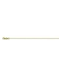 18kt Yellow Gold Cable Chain Necklace 0.70mm