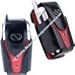 Naztech Boa Case for Most Small Candy Bar Style Phones (size 2) - Black &amp; Red