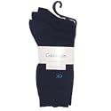 Calvin Klein Women Flat Rib Crew Sock - 3 Pack acf571