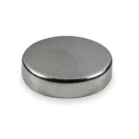 Industrial Grade 2VAF4 Disc Magnet, Rare Earth, 4.9 Lb, 0.250 In