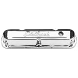 Edelbrock 4495 Signature Series Chrome Valve Covers - Set of 2 by Edelbrock