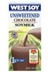 Westsoy Chocolate Unsweetened Westsoy ( 12 x 32 OZ)