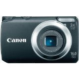 Canon PowerShot A3300 IS 16 Megapixel Digital Camera, Black 5035B001