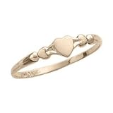 10kt. Gold Children's Heart Shaped Ring