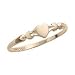 10kt. Gold Children's Heart Shaped Ring