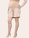 Motherhood Maternity: Plus Size Secret Fit Belly(tm) Twill Cuffed Maternity Shorts