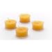 Raw Beeswax Tea Lights: 6 Pack
