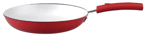 Oster 72729.01 Milliken 10-Inch Fry Pan Cast Iron, Red