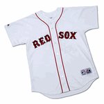 #17 Manny Delcarmen Adult Home Jersey
