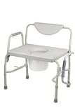 Drive Deluxe Bariatric Drop-Arm Commode