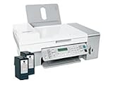 Lexmark X5470 Business Edition - Multifunction ( color ) - ink-jet - copying (up to): 17 ppm (mono) / 11 ppm (color) - printing (up to): 25 ppm (mono) / 18 ppm (color) - 100 sheets - 33.6 Kbps - Hi-Speed USB
