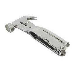 Kikkerland CD502 Multi Function Hammer Tool with Pouch