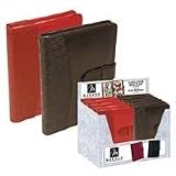 Malden International Ostrich Series, Bound Brag Book Photo Album with Pattern Cover, Holds 36 4x6" Photos, 1 per Page, Color: No Choice