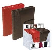 Malden International Ostrich Series, Bound Brag Book Photo Album with Pattern Cover, Holds 36 4