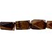 7 Inch Strung Stone Tiger Eye 10mm X 16mm Beads